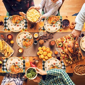 24 Pcs Thanksgiving Paper Plates Holiday Supplies Dinner Dessert Dinnerware Fall Pumpkins Maple Design Orange Round Tableware 9 inches