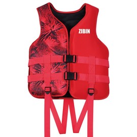 Kids Swim Vest Life Jacket for Children Adults Flotation Swimsuit Buoyancy Vest Swimwear