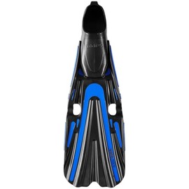 Mares Unisex Adults Volo Race Fins - Durable Versatile Swimming Flippers with Closed Anatomical Foot Pocket for Scuba Diving, Blue, 38