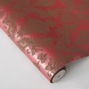 Tempaper Textured Metallic Ruby Red Damsel Removable Peel and Stick