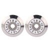 2Pcs Fiber Cleaver Blade Tungsten Carbide 20mm 12 Sides Cutting