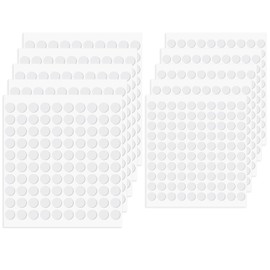 10 Sheet Foam Dots Double-Sided 1000 Pcs Round Adhesive 3D Craft Foam Tape for Scrapbooking Mini Foam Stickers for Art Crafts DIY Handmade Card Making (0.3 inch & 0.4 inch)