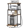 Lifewit 4 Tier Printer Stand with 3 Power Outlets, Wheels