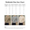 Meilicloth Men's Sweatshirt Raglan Sweat Long Sleeve Crew Neck Basic
