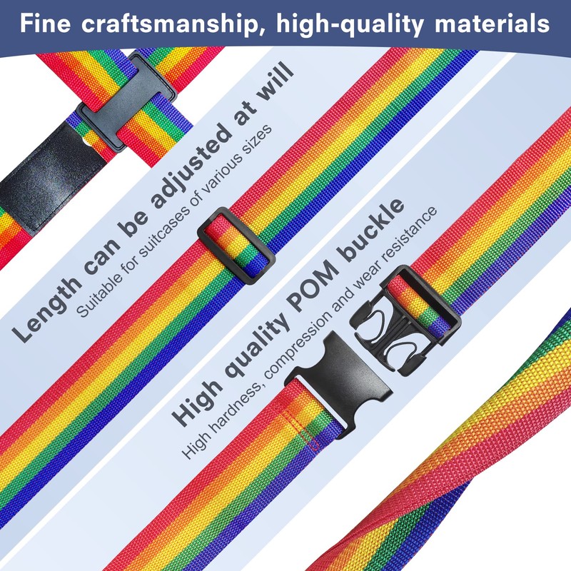 JYSDCXC Luggage Strap Suitcase Strap – Suitcase Strap Cross Strap