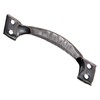 ZEONHEI 40 Pack Black Metal Gate Handles, 4 Inch Door