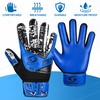 SPORIA Youth Goalie Gloves (Fluo Blue 7)
