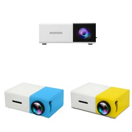 Unbranded/Generic Portable Mini Projector 1080P LED WiFi Video Home Office Theater Cinema HDMI USB - Blue