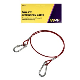 W4 Trailer and Caravan Breakaway Safety Cable – Durable, Wear-Resistant, and Multi-Functional | Easy to Use, Strong, and Reliable for Safe Towing and Transport