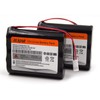 YUTSUJO (2-Pack) 11.1V 2600mAh Li-ion Battery Pack 18650 * 3