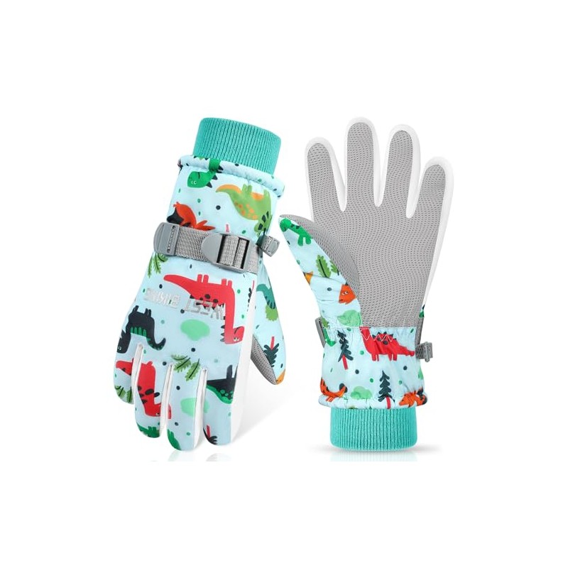 Guantes de invierno para niños y niñas, guantes de nieve
