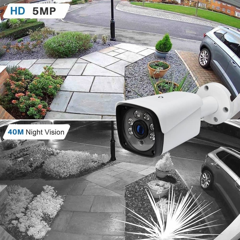Nano Box 5MP CCTV Bullet Camera AHD Add-On Security Cam,
