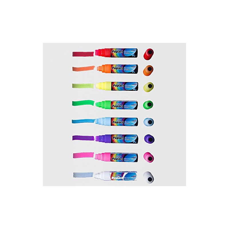 Ala Board Chalk Markers (Multicolor, 15mm)