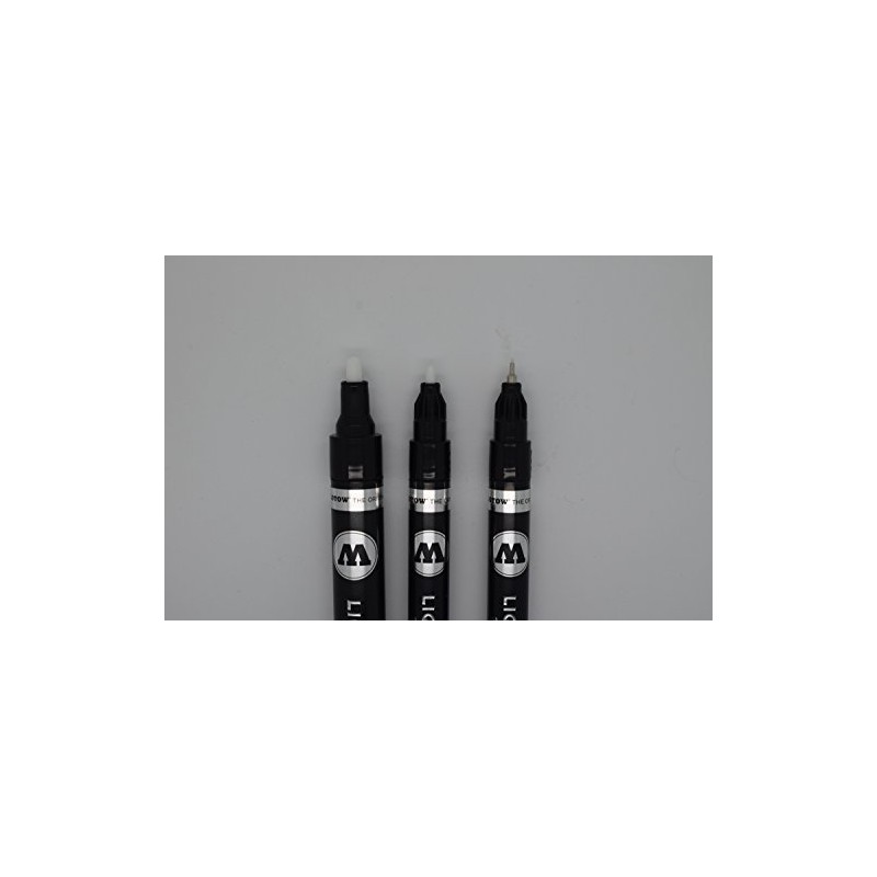 Molotow Liquid Chrome Set of 3, 1, 2, and 4