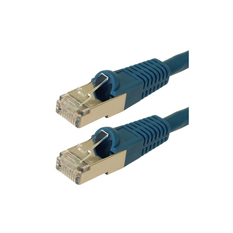 My Cable Mart 50ft Cat7 Shielded (SSTP) RJ45 Ethernet Patch