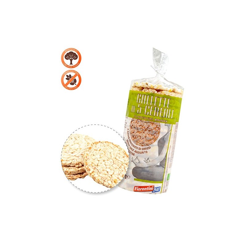 Gallette ai 5 Cereali Bio Fiorentini Alimentari gr.100