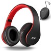 zihnic Bluetooth Over-Ear Headphones, Foldable Wireless and Wired Stereo Headset