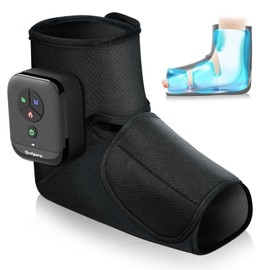 Comfytemp Cordless Foot Massager for Pain and Circulation, Feet Air Compression Massage with Heat for Plantar Fasciitis, Foot Warmer with Deep Kneading Massager for Ankle, Heel, Sole, Arch (1 Pack)