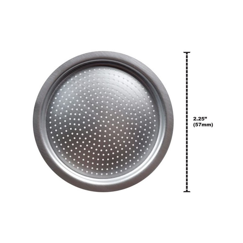 Univen 2.25" (57mm) Espresso Filter and Gasket Seals Compatible with