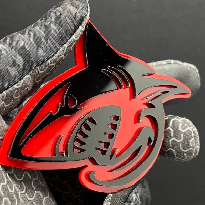 Emblem Badge 2PCS Shark Emblem Badges – 3D Aggressive Racing