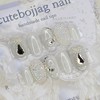 Wedding pixie handmade nail tips - Paddy B / 웨딩