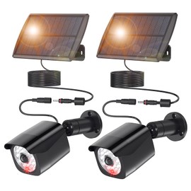 LIXADA Solar Motion Sensor Lights Outdoor, IP67 Waterproof Solar Spot Lights Outdoor Wall Mount, LED Motion Security Solar Flood Lights with 3 Modes for Porch Garage Yard Garden Driveway, 2 Pack