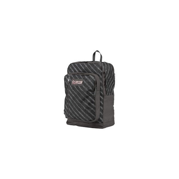 Jansport Trans Megahertz II Backpack - Grey with Stripes