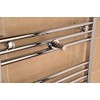 Manissa Solid Metal Chrome Plated Towel Warmer Hook Robe Hook