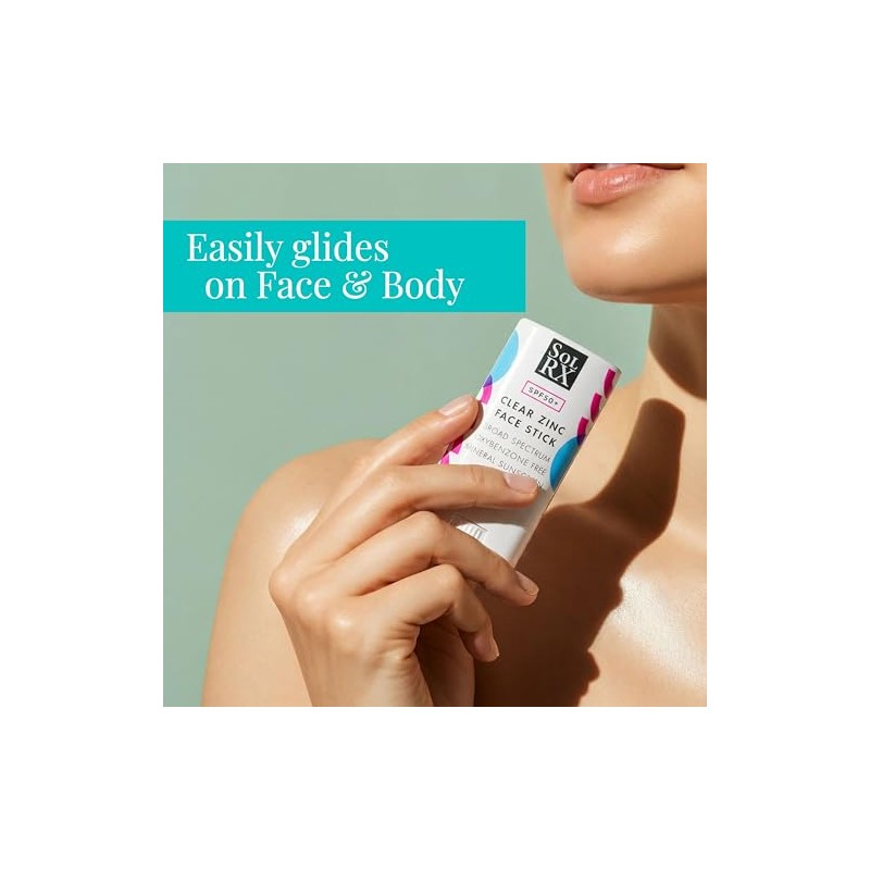 SolRx Zinc Stick Protector Solar SPF 50 Active óxido de