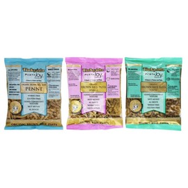 Tinkyada Organic Gluten-Free Brown Rice Pasta 3 Shape Variety Bundle, Elbow, Spirals, Penne Pasta, 12 oz