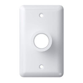 HEATGENE 2401 Wall Plates Gloss White - Compatible with HEATGENE Towel Warmers(Model: HG-R64135, HG-R64136, HG-R64137 Series, and HG-R6441 Series and HG-R64170 Series)