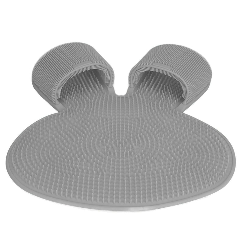 Foot Scrubber Shower Mat with Strong Suction Cups Prevent Slip