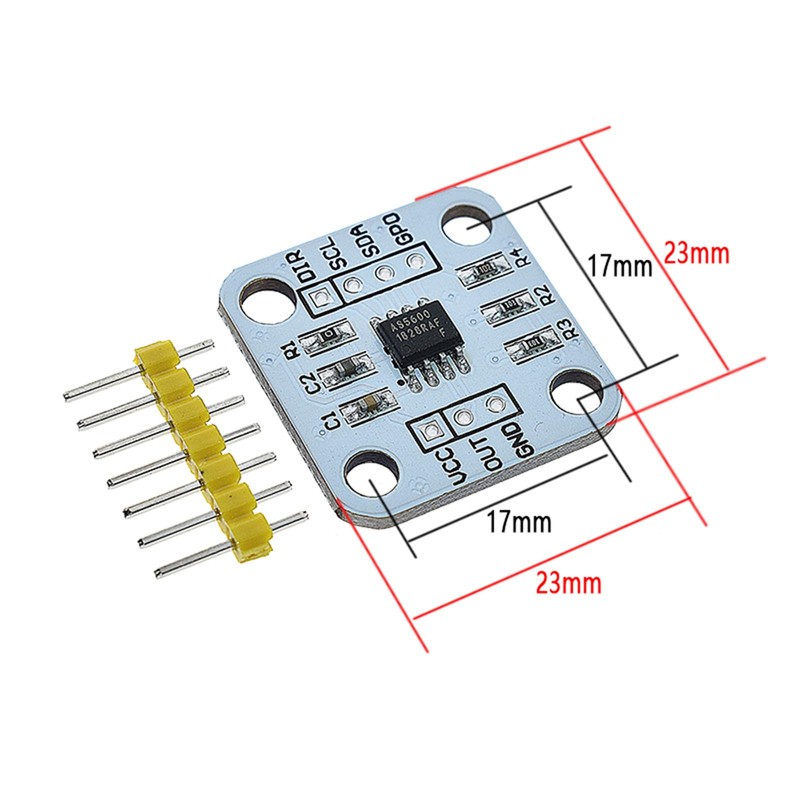 4pcs 12bit High Precision AS5600 Magnetic Encoder, Magnetic Induction Angle