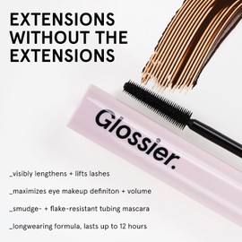 Glossier Lash Slick Size: 8.5 g Shade: Brown,0.20 Fl Oz (Pack of 1)