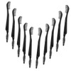 MERRYHAPY 10pcs Dual-end Eyebrow Brush and Eyelash Comb Multipurpose Makeup Tool for Precise Application and Blending Portable and Lightweight Design for Eyelash Grooming and Eyebrow Shaping