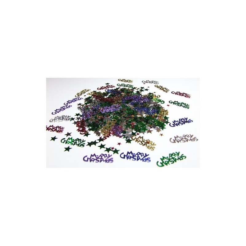"Merry Christmas" Mix Table Confetti Party Decoration