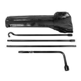 Reeauto Spare Tire Tool Kit with Tire Jack Handle and Wheel Lug Wrench Spare Tire Kit Compatible with 2005-2021 Tacoma