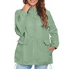 JMinger Packable Rain Jacket Women Hooded Raincoat Waterproof Lightweight Active