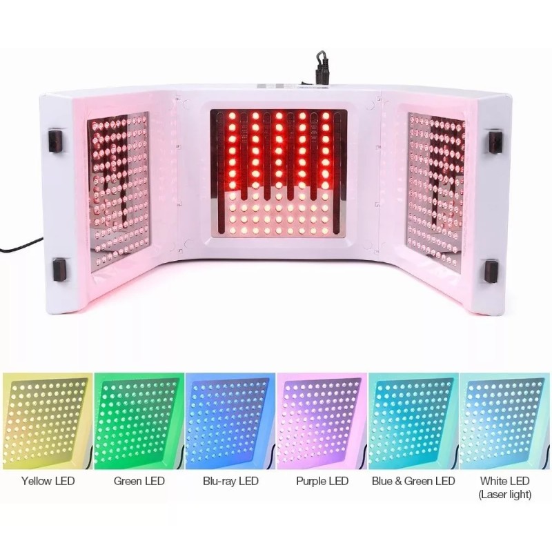 ForeverLily Maquina Facial De Luz Led 7 Colores Para Tratamiento