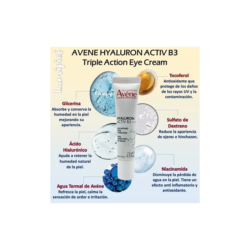 Avne Hyaluron Activ B3 Plumping Sérum Crema Ojos 3015ml