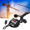 3 Fan Blades Tower Crane Intelligent Alarm Anemometer High Accuracy