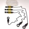 3 x Carp Coarse Fishing Chain Bite Alarm Bobbings Swingers