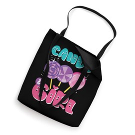 Cute Candy Girl Shirt Sweet Tooth Rainbow Cotton Candy Shirt Tote Bag