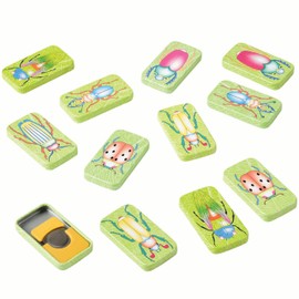 U. S. Toy Bug Clickers, Sturdy Metal/Plastic Noise Makers, Assorted Designs, 1” x 1.75, Birthday Gift for Toddlers, Party Favors, Pack of 12