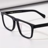 HEPIDEM Matte Acetate Glasses Frame Men Vintage Square Eyeglasses Optical