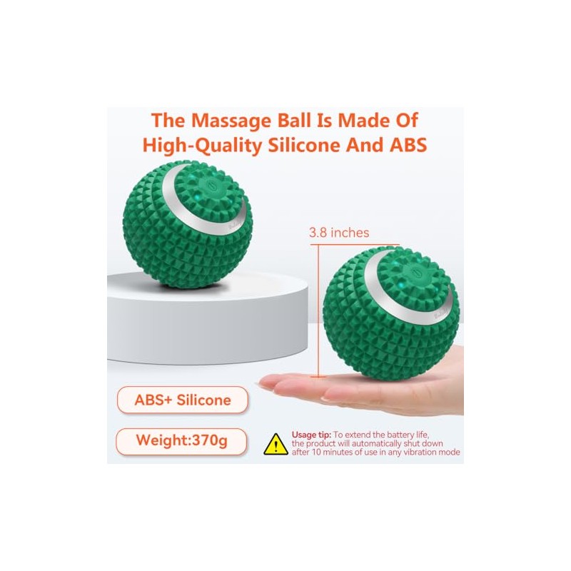Pelota de masaje, color verde