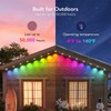 Llamau 50FT Permanent Outdoor Lights - IP65 Waterproof RGB Eaves