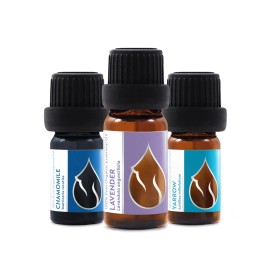 Essences Bulgaria Set Relax Organic Essential Oils - Lavender | Chamomile | Yarrow
