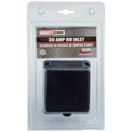 Valterra A10-30INBKVP 30 Amp Power Inlet - Black