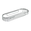 TATAY Krom oval basket, small format, functional design, with front